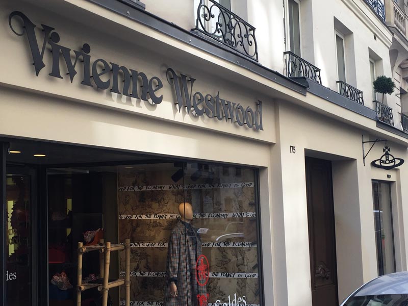 Enseigne Vivienne Westwood