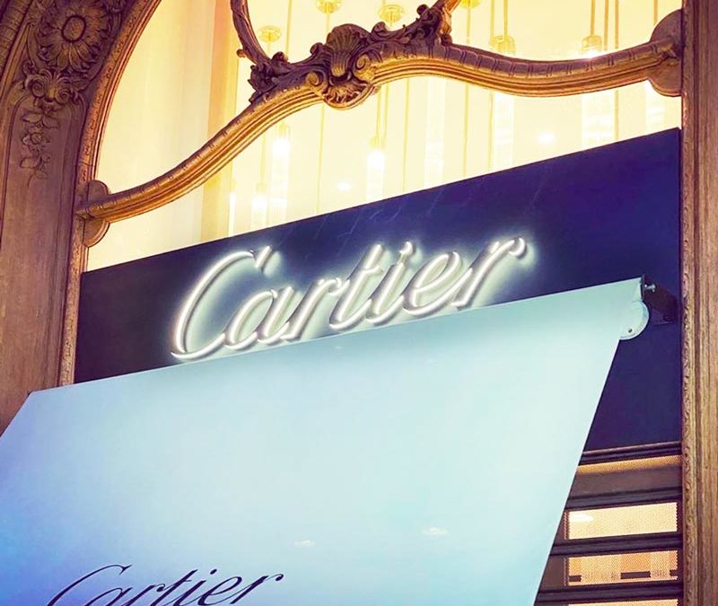 Enseigne Cartier