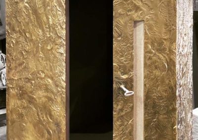 Tabernacle en laiton flamé