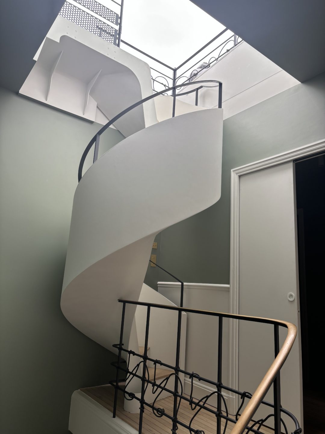 Garde corps et rampe d'escalier forgés