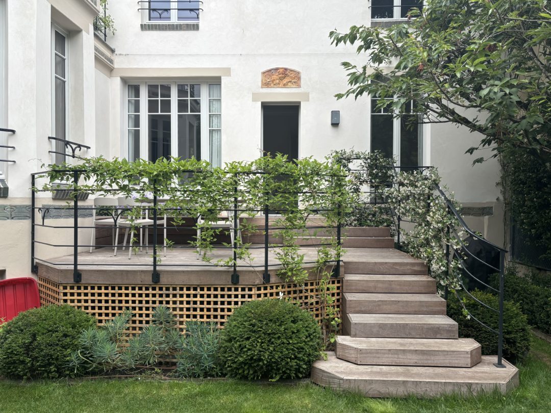 Garde corps de terrasse